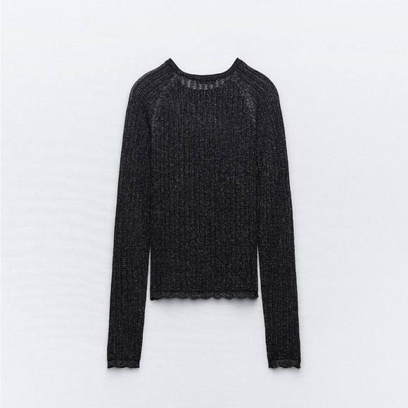 Zara metallic sweater - Picture 1 of 3